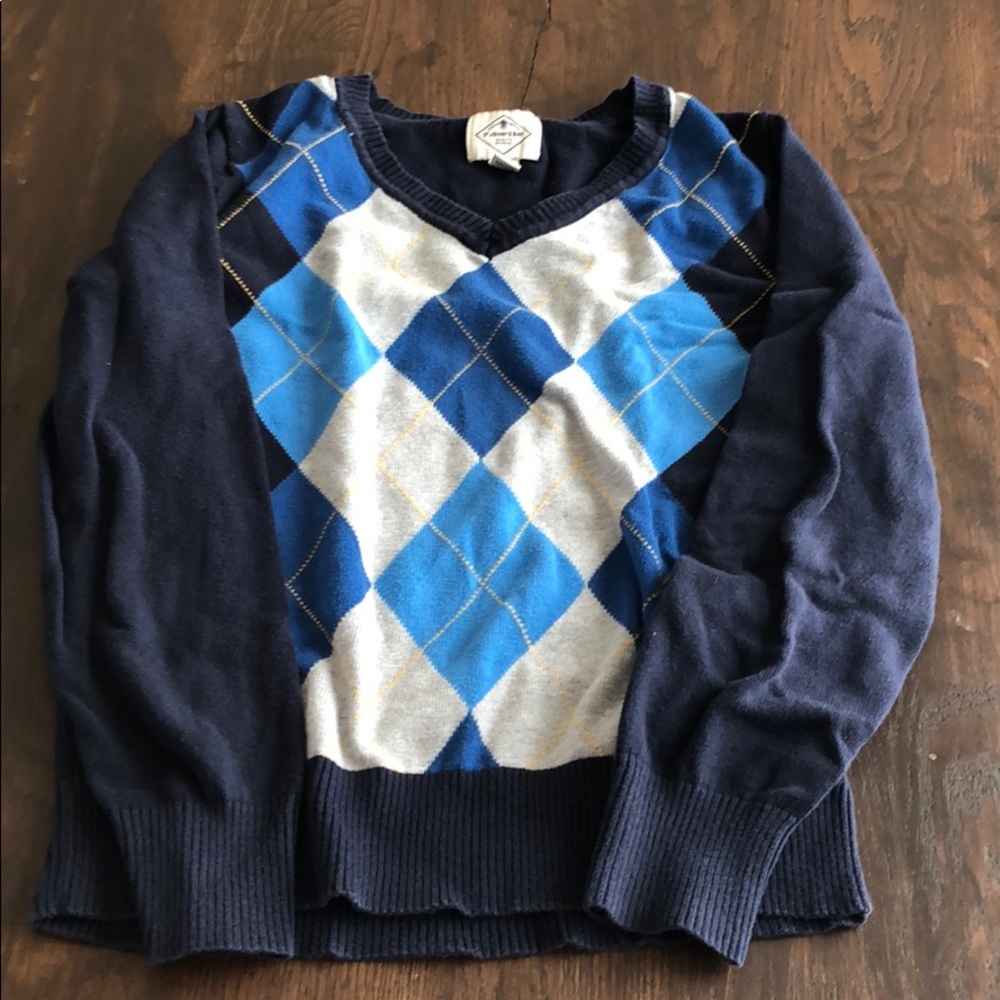 St. John’s bay argyle sweater